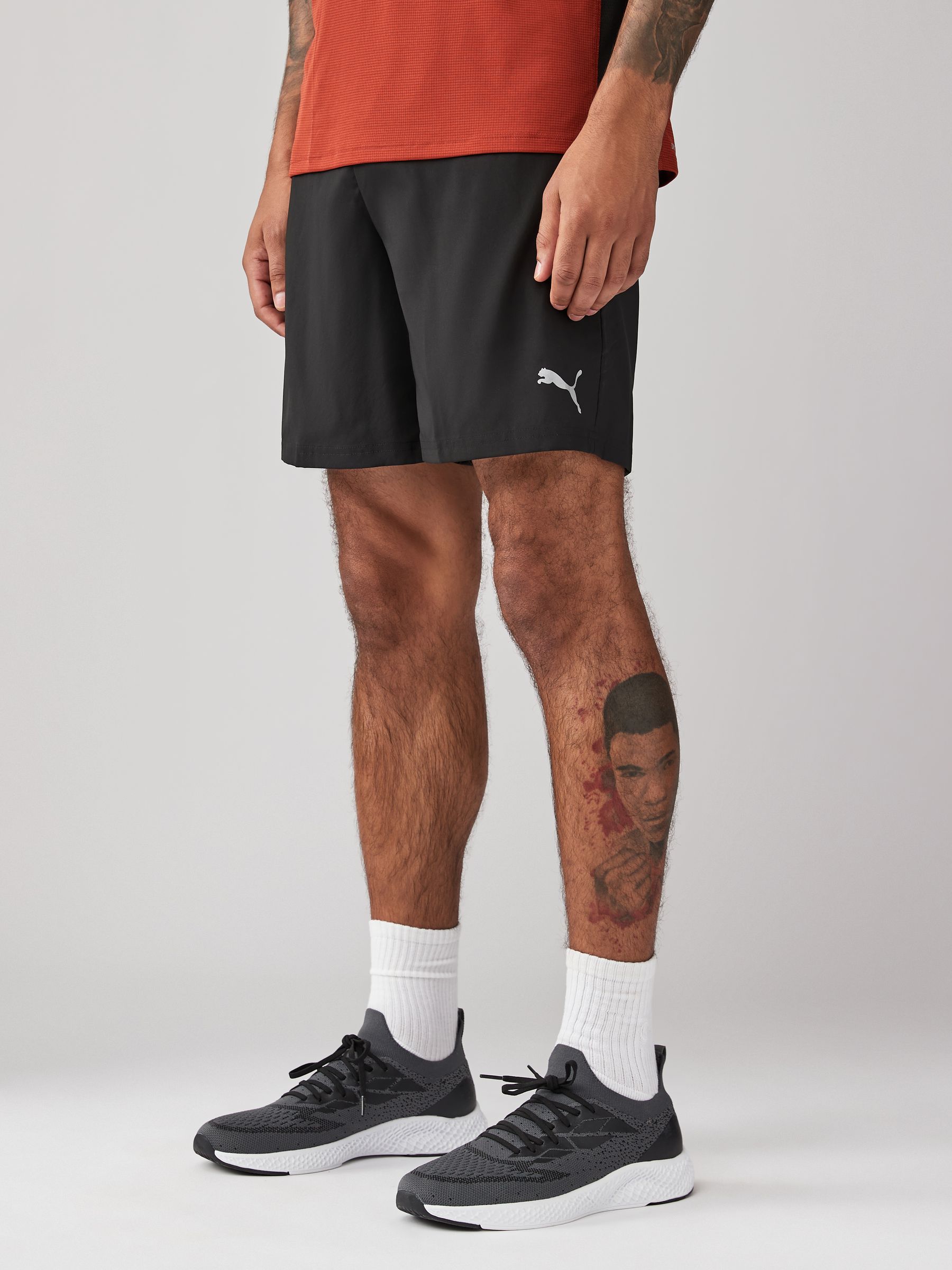 Buy Puma Black Running Shorts from the Next UK online shop