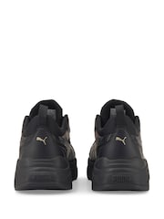 Puma Black Cassia Women's Trainers - Image 4 of 6