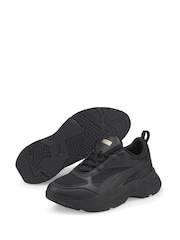 Puma Black Cassia Women's Trainers - Image 5 of 6