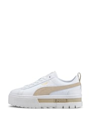 Puma White Women Mayze Trainers - Image 2 of 6