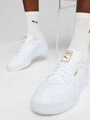 Puma White CA Pro Classic Trainers - Image 1 of 7