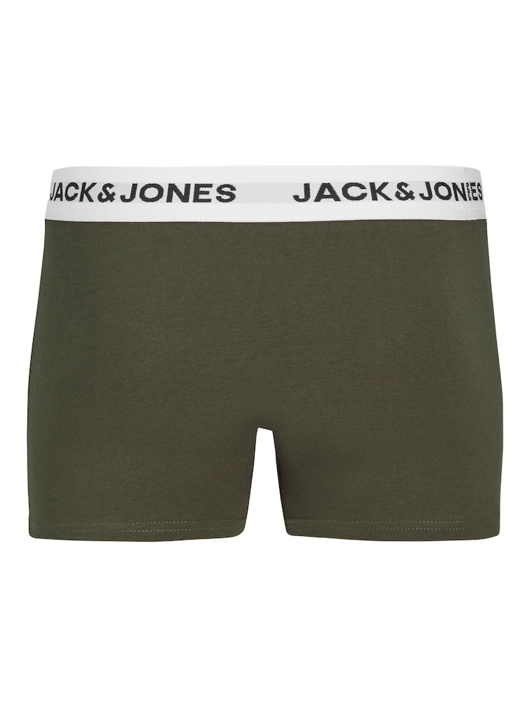 JACK & JONES JUNIOR Logo Black Boxers 5 Pack - Slika 2 iz 6