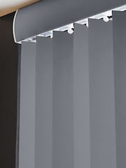 Grey Leo Made to Measure Vertical Blinds - Image 4 of 8