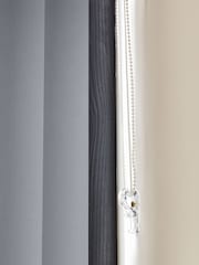 Grey Leo Made to Measure Vertical Blinds - Image 5 of 8