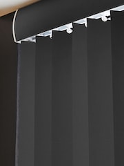 Black Leo Made to Measure Vertical Blinds - Image 4 of 8