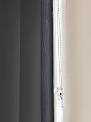 Black Leo Made to Measure Vertical Blinds - Image 5 of 8