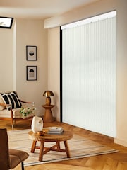 White Qiz Made to Measure Vertical Blinds - Image 2 of 8
