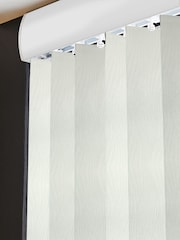 White Qiz Made to Measure Vertical Blinds - Image 4 of 8