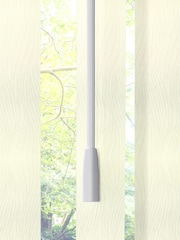 Cream Qiz Made to Measure Vertical Blinds - Image 6 of 8