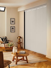 Cream Leo Made to Measure Vertical Blinds - Image 2 of 8