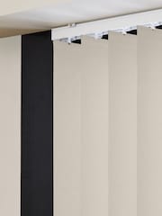 Cream Leo Made to Measure Vertical Blinds - Image 3 of 8