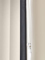 Cream Leo Made to Measure Vertical Blinds - Image 5 of 8