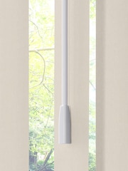 Cream Leo Made to Measure Vertical Blinds - Image 6 of 8