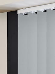 Grey Leo Made to Measure Vertical Blinds - Image 3 of 8