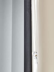 Grey Leo Made to Measure Vertical Blinds - Image 5 of 8
