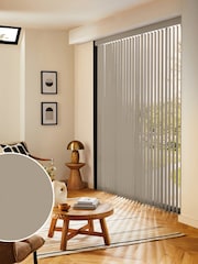 Natural Leo Made to Measure Vertical Blinds - Image 1 of 8