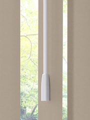Natural Leo Made to Measure Vertical Blinds - Image 6 of 8
