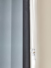 Grey Qiz Made to Measure Vertical Blinds - Image 5 of 8
