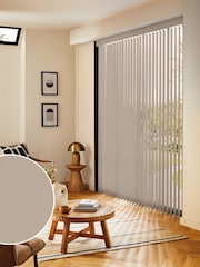 Natural Leo Made to Measure Vertical Blinds - Image 1 of 8