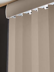 Natural Leo Made to Measure Vertical Blinds - Image 5 of 8