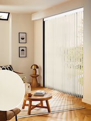 Cream Adad Blackout Made to Measure Vertical Blinds - Image 1 of 8