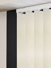 Cream Adad Blackout Made to Measure Vertical Blinds - Image 3 of 8
