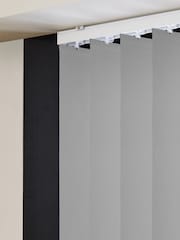 Grey Picce Blackout Made to Measure Vertical Blinds - Image 3 of 8