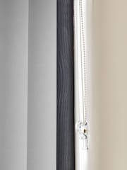 Grey Picce Blackout Made to Measure Vertical Blinds - Image 5 of 8