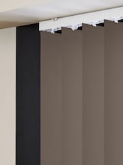 Brown Leo Made to Measure Vertical Blinds - Image 3 of 8