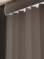 Brown Leo Made to Measure Vertical Blinds - Image 4 of 8