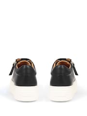 Черный - Кожаные кроссовки на платформе Jones Bootmaker Amaliada - Image 4 of 6