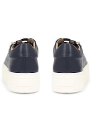 Темно-синий - Кожаные кроссовки на платформе Jones Bootmaker Amaliada - Image 5 of 6