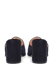 Marineblau - Jones Bootmaker Gracey Heeled Mule Sandals - Bild 5 von 6