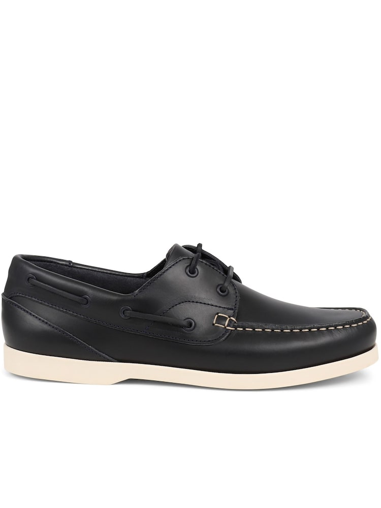 Jones Bootmaker Parsons Leather Boat Shoes - Image 1 of 5