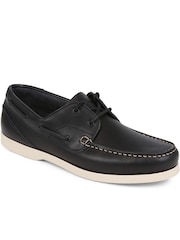Jones Bootmaker Parsons Leather Boat Shoes - Image 2 of 5