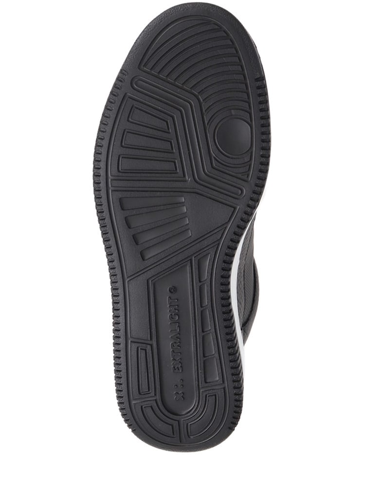 Pavers Black Lace-Up Leather Trainers - Image 5 of 5