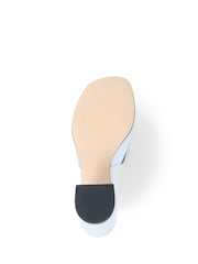 Silber - Jones Bootmaker Gracey Heeled Mule Sandals - Bild 5 von 5