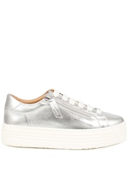 Jones Bootmaker Amaliada Leather Platform Trainers - Image 2 of 5