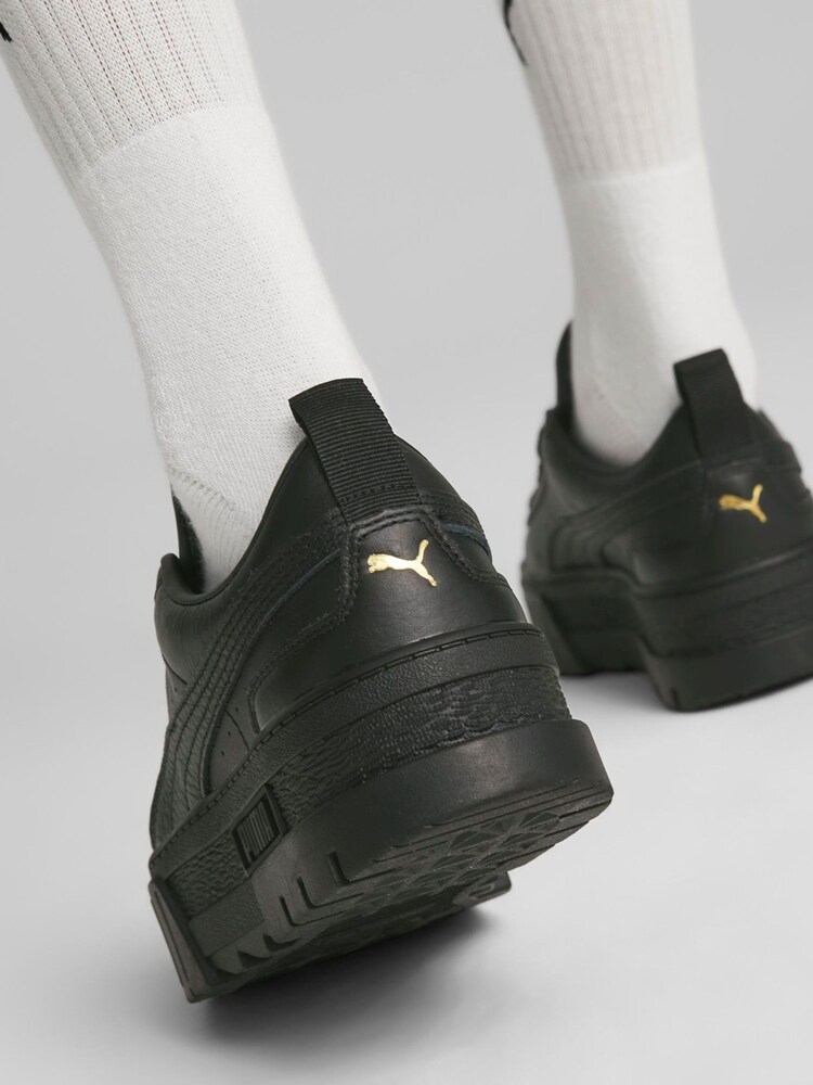 Puma Black Womens Mayze Classic Trainers - Image 6 of 6