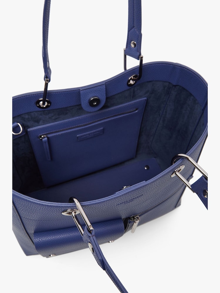 Jasper Conran London Blue Shopper Bag - Image 6 of 6