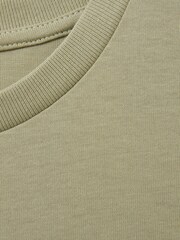 Reiss Sage Cassy 13-14 yrs Oversized Cotton Crew-Neck T-Shirt - Image 4 of 4