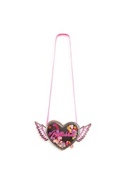 Billieblush Pink Love Heart Angel Wings Logo Cross Body Bag - Image 1 of 6