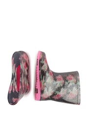 Billieblush Pink Floral Print Wellies - Image 5 of 7