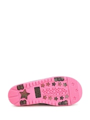 Billieblush Pink Floral Print Wellies - Image 6 of 7