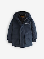 Timberland 3-in-1 Padded Black Coat - Image 1 of 2