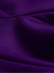 Ted Baker Purple Rose Midi Length Belted Wool Wrap Coat - Image 6 of 6
