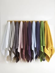 Jasper Conran London Pearl Grey Zero Twist Lightweight Soft Fast Drying 100% Cotton Towel - Image 5 of 5