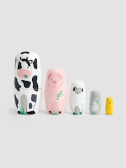 JoJo Maman Bébé Farm Nesting Animals - Image 1 of 6