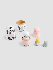 JoJo Maman Bébé Farm Nesting Animals - Image 3 of 6