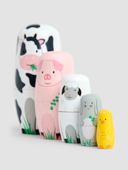 JoJo Maman Bébé Farm Nesting Animals - Image 6 of 6